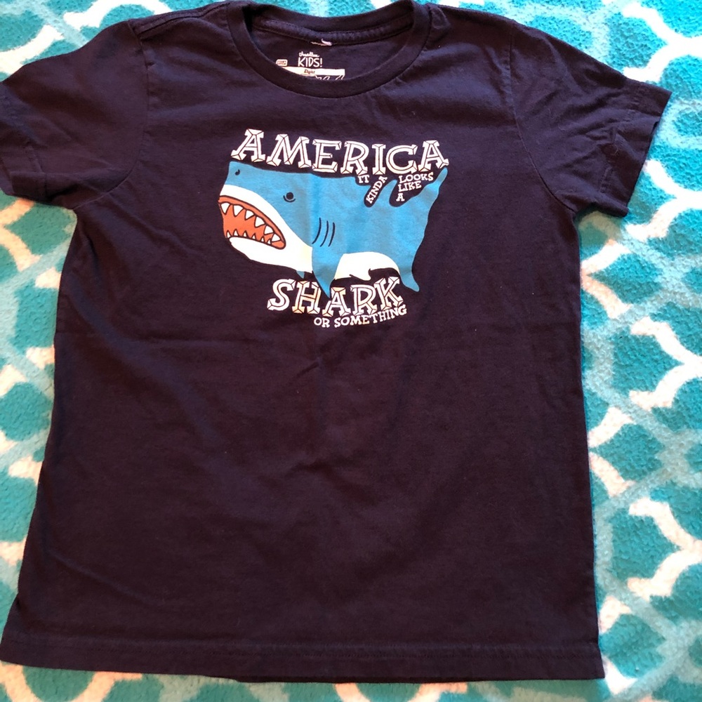 Threadless Boys Shark Shirt